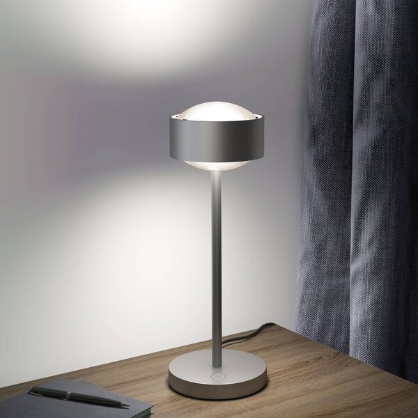 Puk! 120 Eye Table LED, mat leče, mat krom