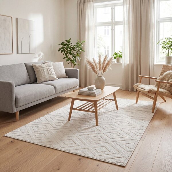 Kremno bela preproga 80x150 cm Estilo – Universal