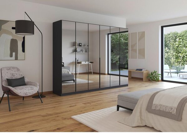 Modern Living Omara S Klasičnimi Vrati Skyla, Siva