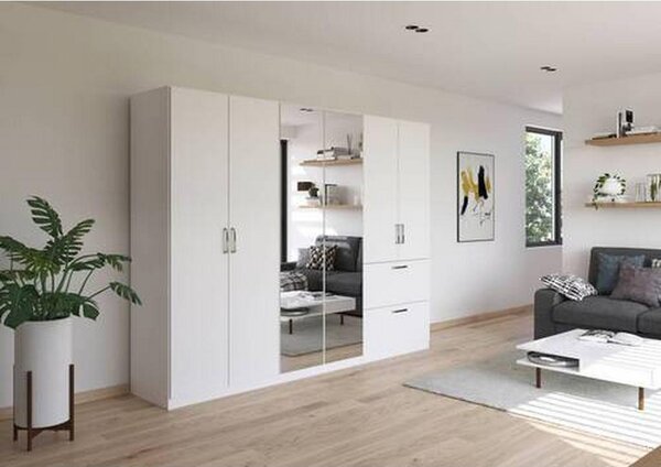 Modern Living Omara S Klasičnimi Vrati Padua, Bela