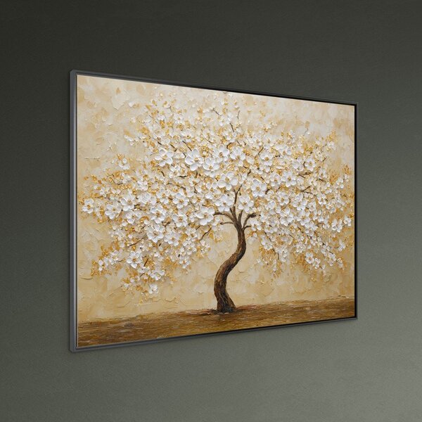 Tiskana slika z okvirjem 80x60 cm Golden Tree – Styler
