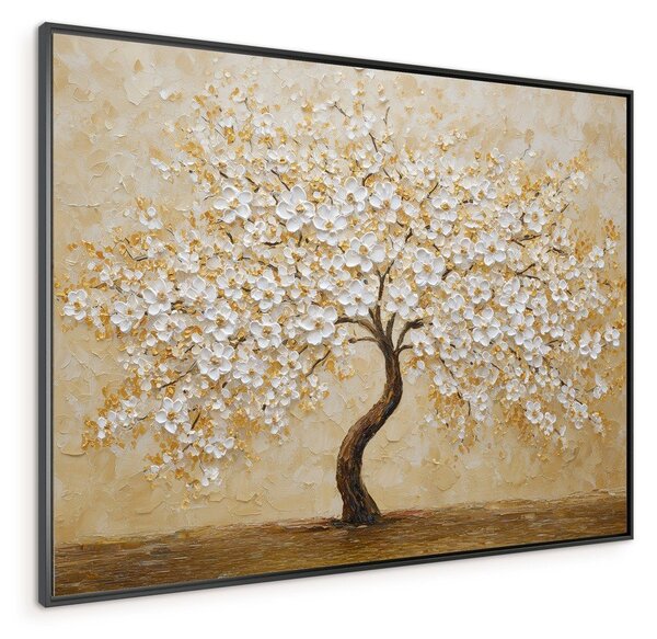 Tiskana slika z okvirjem 80x60 cm Golden Tree – Styler