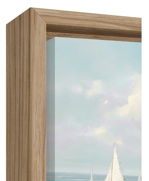 Tiskana slika z okvirjem 60x80 cm Quiet Bay – Styler