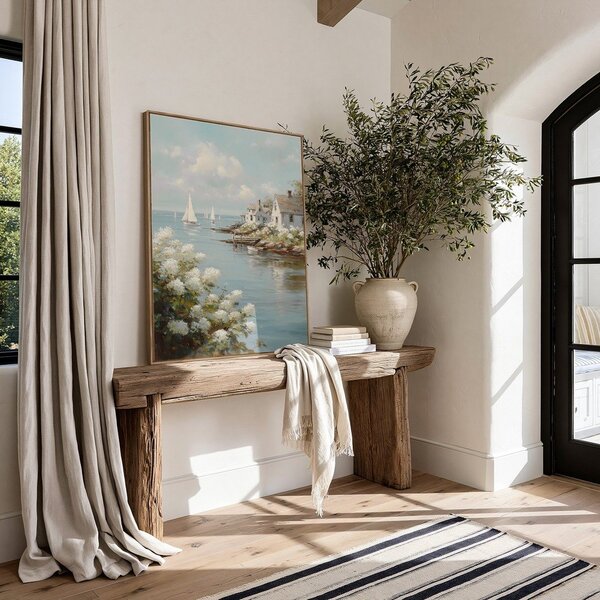 Tiskana slika z okvirjem 60x80 cm Quiet Bay – Styler