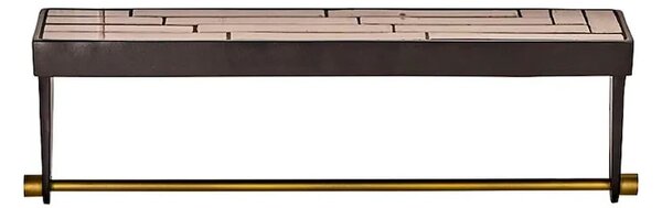 House Doctor polica stenska iz gline 45 x 11 x 14 cm
