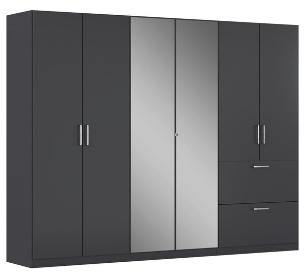 Modern Living Omara S Klasičnimi Vrati Padua, Siva