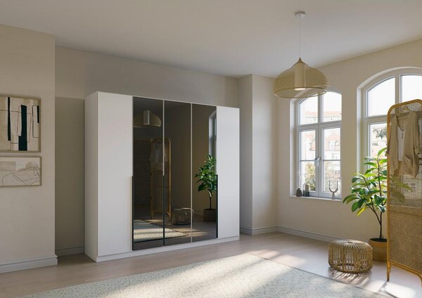 Modern Living Omara S Klasičnimi Vrati Skyla, Bela