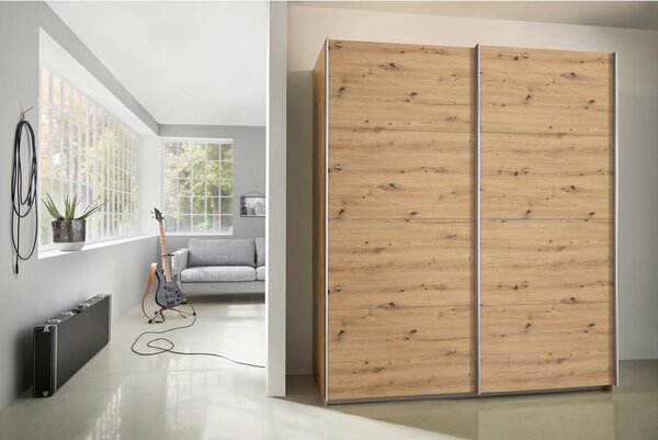 Modern Living Omara Z Drsnimi Vrati Subito, Barva Hrasta