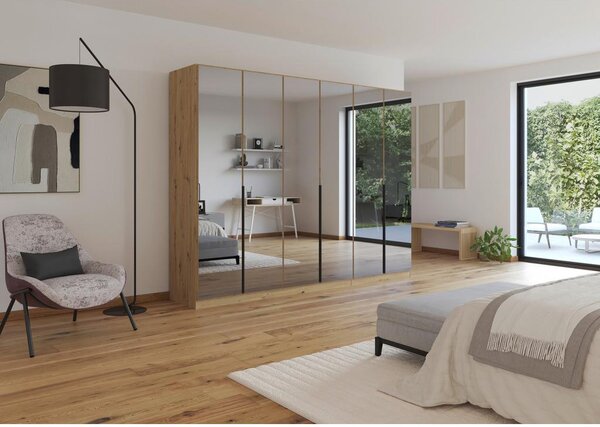 Modern Living Omara S Klasičnimi Vrati Skyla, Barva Hrasta