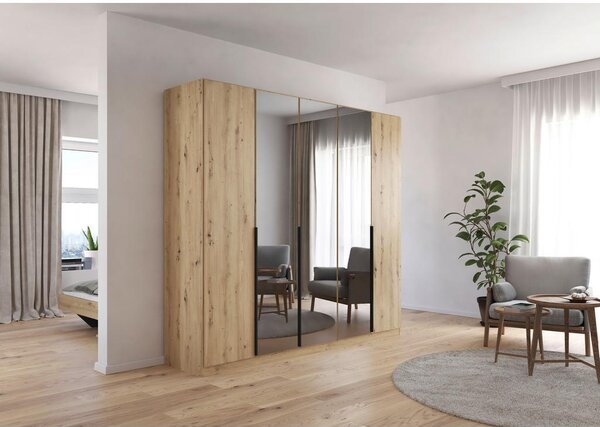 Modern Living Omara S Klasičnimi Vrati Skyla, Barva Hrasta