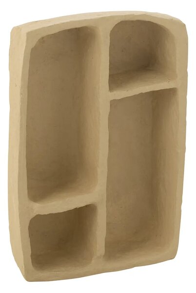 J-Line polica stenska iz papirja 45 x 30 x 10 cm