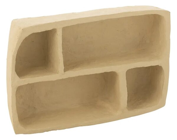 J-Line polica stenska iz papirja 45 x 30 x 10 cm
