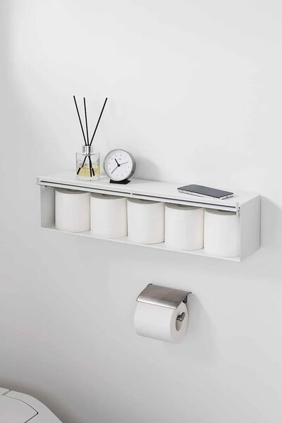 Yamazaki polica stenska iz jekla 60 x 15,7 x 14,6 cm