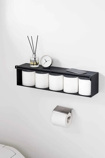 Yamazaki polica stenska iz jekla 60 x 15,7 x 14,6 cm
