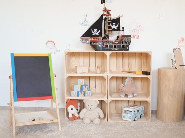 ATMOWOOD Lesen zaboj 40 x 22 x 30 cm