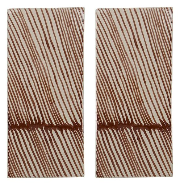 House Doctor set pladnjev iz kamenine 26 x 12 cm