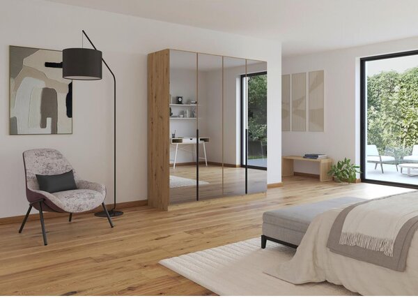 Modern Living Omara S Klasičnimi Vrati Skyla, Barva Hrasta