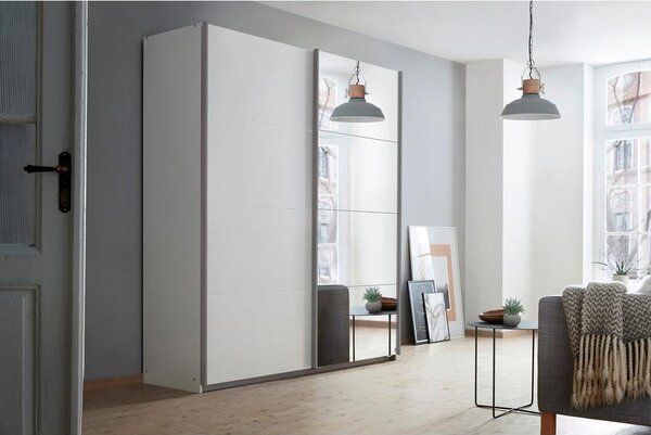 Modern Living Omara Z Drsnimi Vrati Subito, Bela