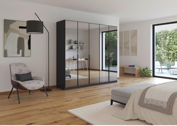 Modern Living Omara S Klasičnimi Vrati Skyla, Siva