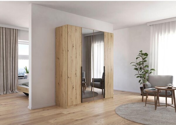 Modern Living Omara S Klasičnimi Vrati Skyla, Barva Hrasta