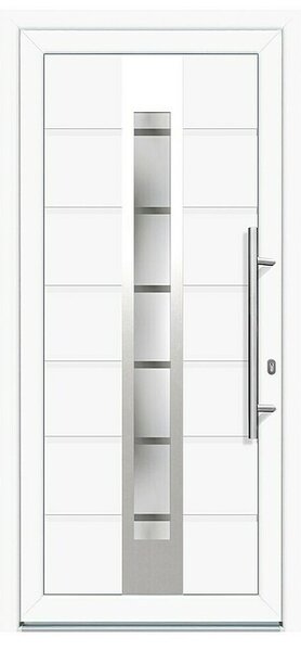 Hišna vhodna vrata London KT48 (100 x 2.100 mm, Smer odpiranja: Desno)