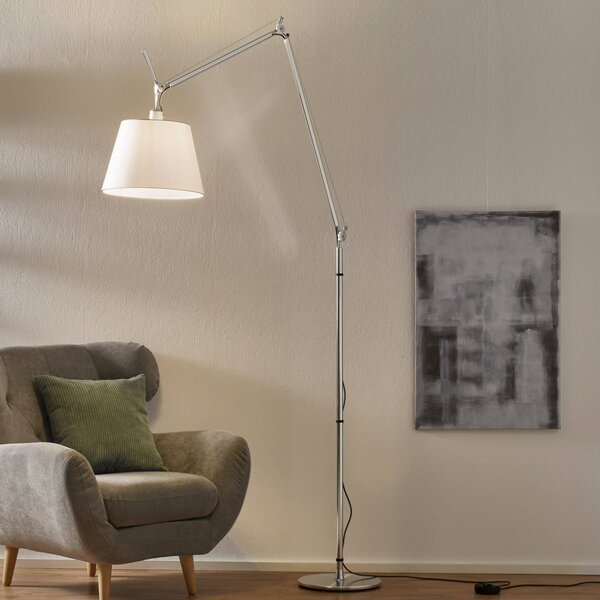 Artemide Tolomeo Mega - Talna svetilka satenasto senčilo