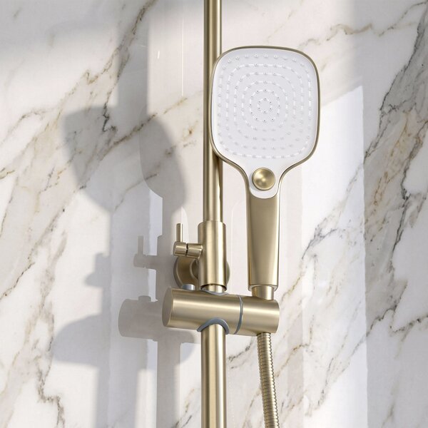 Komplet za prhanje PREMIUM Rea Como M1 Brush Gold
