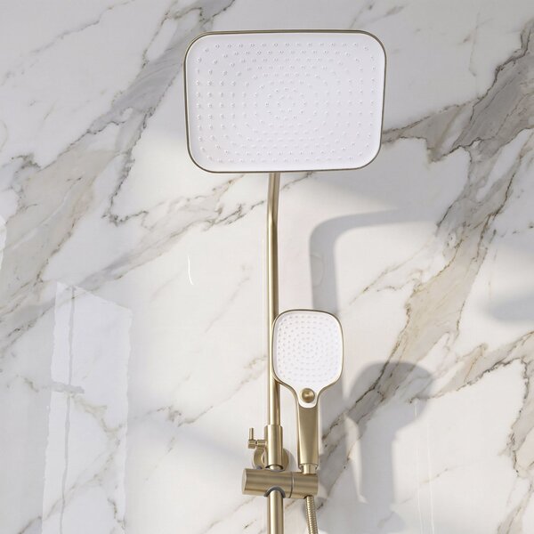 Komplet za prhanje PREMIUM Rea Como M1 Brush Gold