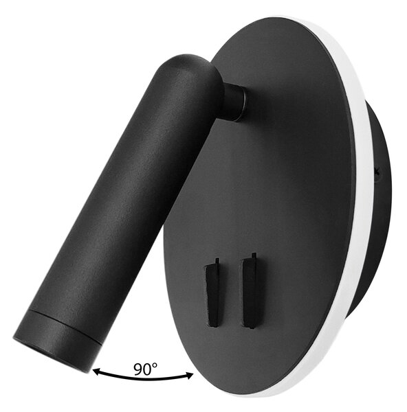Stenska svetilka APP1614-1W black