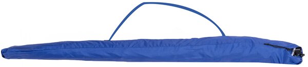 Dežnik za plažo 2v1 s stransko zaščito 213 cm