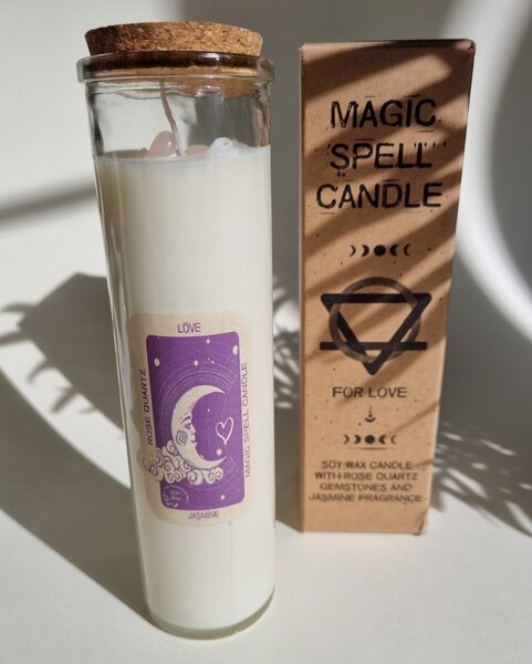Energijska sveča – LJUBEZEN - Glass, Soywax - Valentinovo - Home warming
