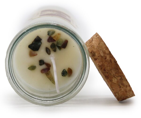 Energijska sveča – PRIJATELJSTVO - Glass, Soywax - Rojstni dan