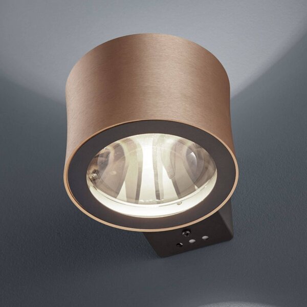 BANKAMP Impulse LED stenska svetilka rose gold