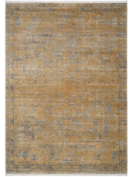 VINTAGE PREPROGA 140/200 cm tkano zlate barve