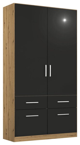 OMARA S KLASIČNIMI VRATI, siva, hrast artisan