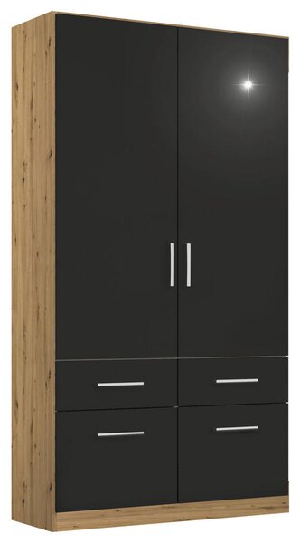 OMARA S KLASIČNIMI VRATI, siva, hrast artisan