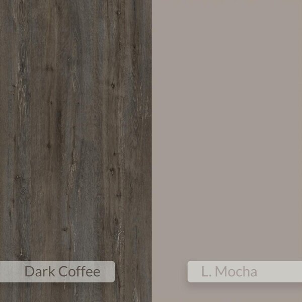 Livetastic Stenski Obešalnik Lumina, Mocha Rjava, Temno Rjava