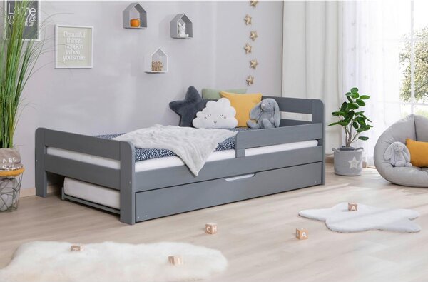 Livetastic Postelja Bennet, 120x200cm, 1x Letveno Dno, Brez Vzmetnice