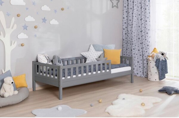 Livetastic Postelja Lou, 100x200cm, 1x Letveno Dno, Brez Vzmetnice