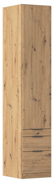 OMARA S KLASIČNIMI VRATI, temno siva, hrast artisan