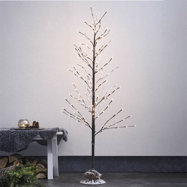 LED dekorativno drevo Tobby Tree IP44 rjava višina 150 cm