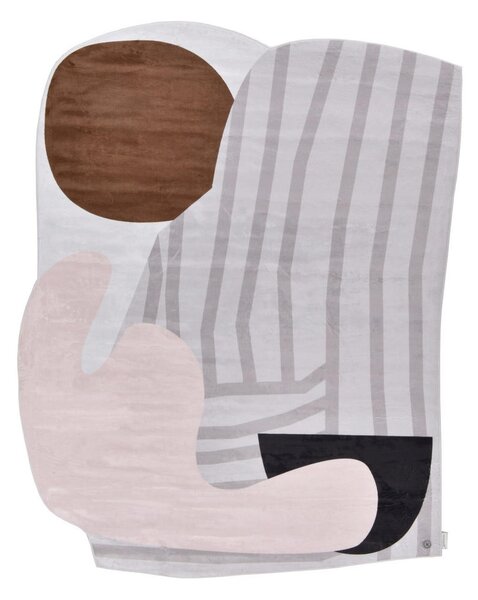 TKANA PREPROGA Shapes - Seven 134/175 cm potiskano večbarvno