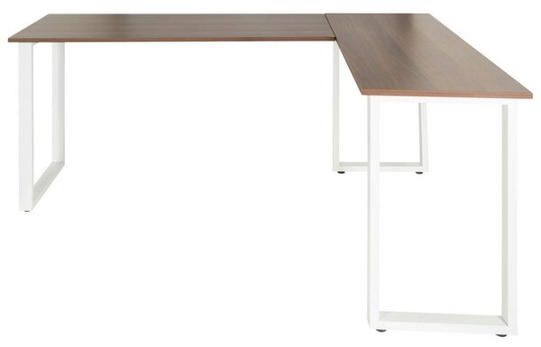 MID.YOU Kotna Pisalna Miza Workspace Basic I, Barva Oreha, Bela