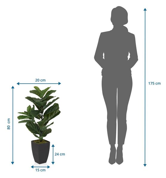 MID.YOU Umetna Rastlina Lyrata