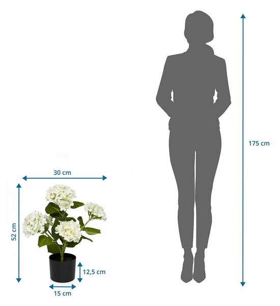 MID.YOU Umetna Rastlina Hydrangea