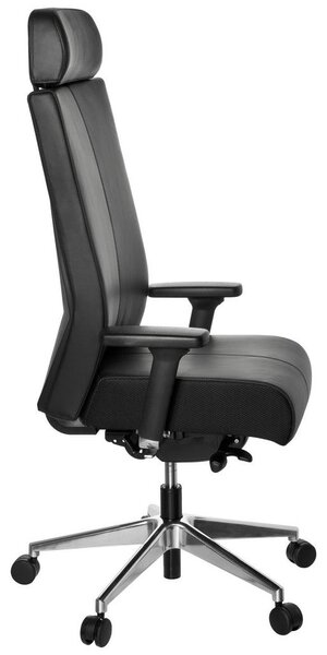 MID.YOU Pisarniški Stol Pro-tec Xxl, Črna