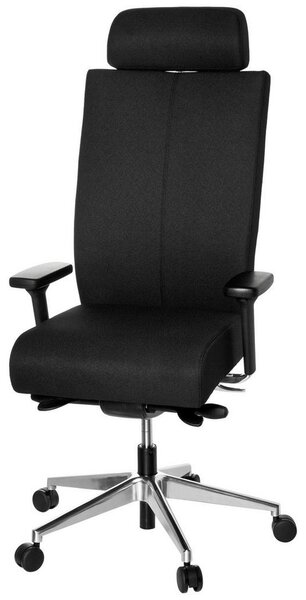 MID.YOU Pisarniški Stol Pro-tec Xxl, Črna