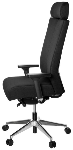 MID.YOU Pisarniški Stol Pro-tec Xxl, Črna