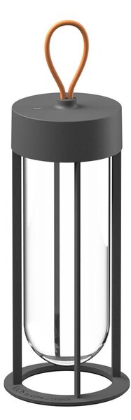 FLOS In Vitro Unplugged LED svetloba siva 2700K