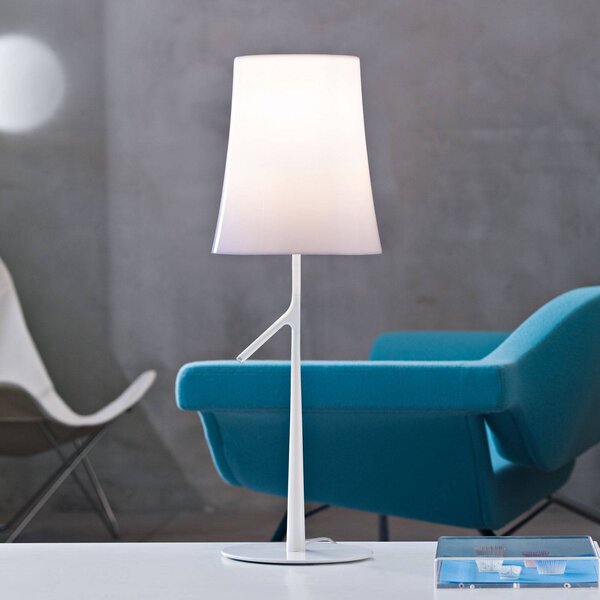 Foscarini Birdie piccola LED namizna svetilka bela dim